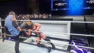 AWF SURVIVOR TIME THE UNDERCOVER VS DERRICK FOSTERS CASKET MATCH