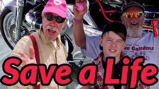 Paul Teelow & team Organ Donation set a Land Speed record on his 100ci supercharged HD at 141MPH