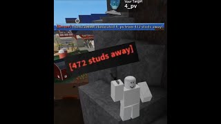 472 stud kill dropshot in Assassin Royale (ROBLOX Assassin!)