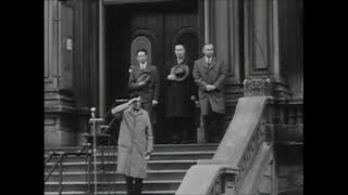 WW II Armistice Day 1944 Parade and ceremony In Kosciusko County, Indiana.  Boice Film Collection