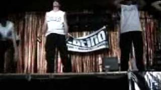 Greekster.tv - SLB blindfold stepping at LatinosStep 3rd Annual Step And Stroll Show Amazura