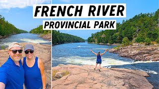 Visiting FRENCH RIVER Provincial Park | Ontario Parks | Recollet Falls Trail