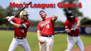 I HIT A LASER AGAINST PURPLE TEAM?!! Men's League: Game 4