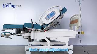 obstetric bed electric delivery bed nursing bed for patients CB.I for examination Keling Medical