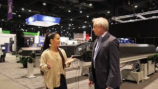 Edge Technologies gets interviewed by Shae from The HEH Group at IMTS 2022