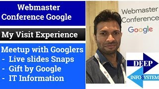 Google Webmaster Conference 2019 | Visit Experience | #WMconf2019
