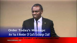 Are You A Member of God's Exchange Club?