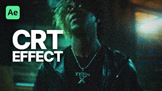 How to create CRT Effect in After Effects (Tutorial)