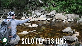 When Things Go WRONG.. and Right! - Mountain Brook Trout - Solo Fly Fishing