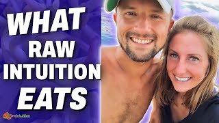 WHAT WE EAT IN A DAY | Matt & Selene from RAW INTUITION | RAW VEGAN & PLANT BASED VEGAN