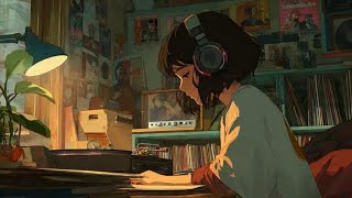 cozy anime room lofi 🌙 calm focus beats for studying and relaxing nights