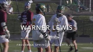 Warner Lewis Freshamn Highlights