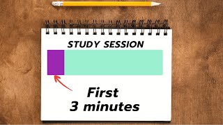 Best way to start a study session