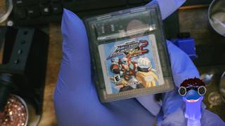 Soldering Mega Man Xtreme 2 cartridge battery