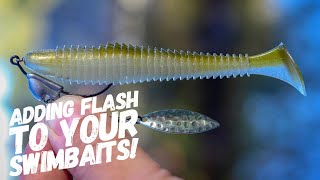 Owner Flashy Swimmer - Add some Flash to your Swimbaits!