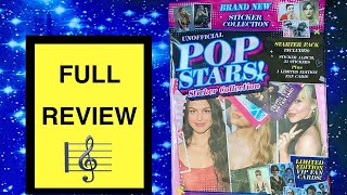 Panini Unofficial Pop Stars Sticker Collection (Review  2025)