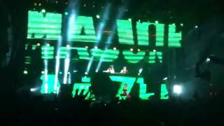 Major Lazer - Pon De Floor LIVE @ DIGITAL DREAMS TORONTO 2012