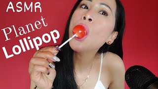 ASMR Korean Planet Lollipop Intense Satisfying Sounds #asmr #lollipopcandy #lollipop