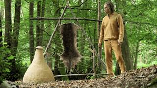 I Made Stone Age Clothes from Deer and Sheep Skins