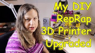 My DIY RepRap 3D Printer Upgraded