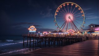 The Boardwalk at Night - 8 HOURS