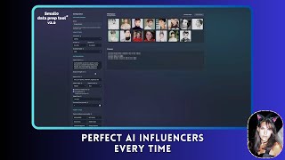 Consistent Ai influencers with better LoRa training 