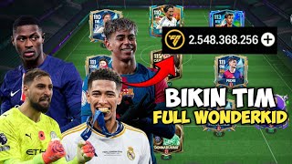 I Made My First Full Wonderkid Team!! Fight the Emotions in Bantaii!! - FC Mobile Indonesia