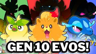I EVOLVED the NEW Starter Pokémon!
