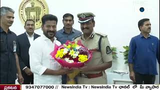 సచివాలయంలో ముఖ్యమంత్రి రేవంత్ రెడ్డి ని కలసి అభినందనలు తెలిపిన పలు శాఖల ఉన్నతాధికారులు.