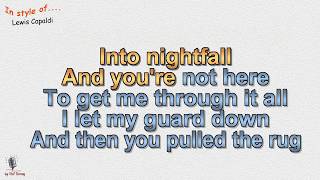 Lewis Capaldi -  Someone You Loved - Instrumental and Karaoke by rolf rattay