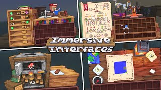 Immersive Interfaces Minecraft Bedrock - The best texture pack I've ever tried!