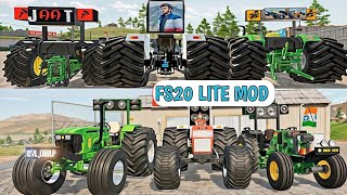 fs 20 indian tractor mod download link || 2 3 4 gb ram fs 20 tractor mod || fs 20 gameplay |