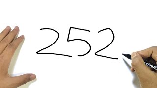 252 Into A Bird | How to draw a bird easy | Easy bird drawing tutorial | Drawing for kids