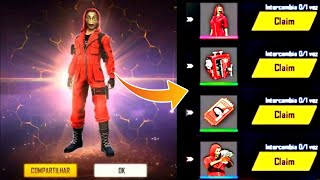 SPENDING 100,000 DIAMONDS ON NOOB ACCOUNT NEW MONEY HEIST EVENT