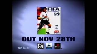 FIFA Road To World Cup 98, multiplatform (EA, 1997) UK TV ad