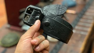How we make Rusty Butcher Custom Belts!