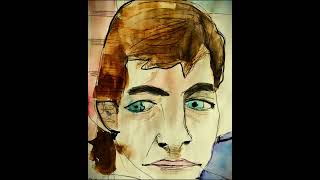 Sean Bw Parker narrates his painting 'Jeremy B'. 26 august 2024.