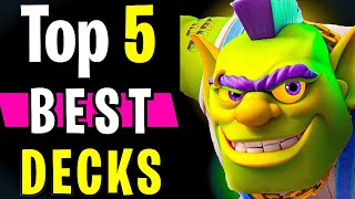 Top 5 BEST Goblin Cage Evolution Decks (Free Evolution!)