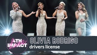 Olivia Rodrigo - drivers license | 4TH IMPACT LIVE