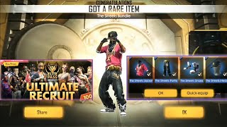 I'm Waiting !! ULTIMATE RECRUIT EVENT IN FREE FIRE|| ELITE PASS ANNIVERSARY || BDG GAMING
