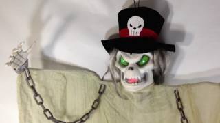 Halloween GRIM REAPER Hanging Skeleton