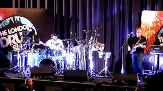 Pete Ray Biggin & Mark King, London Drum Show, 21 Nov 2015, (2of3)