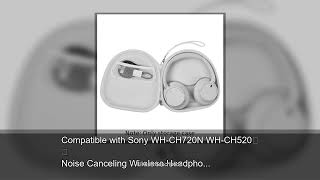 Compatible with Sony WH-CH720N WH-CH520 Noise Canceling Wireless Headphones Bluetooth Over The
