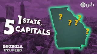 Georgia's 5 state capitals