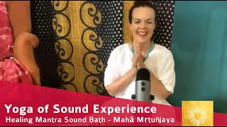Healing Mantra Sound Bath -Mahā Mṛtuñjaya | LIVE from Kauai, Hawaii - Nāda Yoga Chant Experience