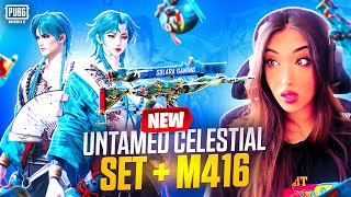 NEW UNTAMED CELESTIAL ULTIMATE SET + ROARING IMMOLATION M416  OPENING || PUBG MOBILE