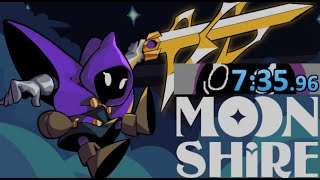 Moonshire: Demo Any% Speedrun 7:35.96 (Old World Record)