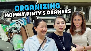 Organizing Mommy Pinty's Messy Drawers with @winniewong | Toni Gonzaga