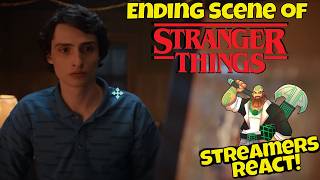 Streamers React! Stranger Things End Scene! #strangerthings #netflix #reaction