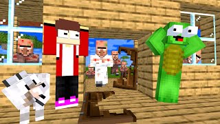 Maizen : JJ & Mikey Zombie Apocalypse - Funny Minecraft Animation